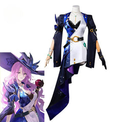 Game Honkai Star Rail Jade Cosplay Costume Ten Stonehearts Jade Women Suit Halloween Party Uniform With Hat