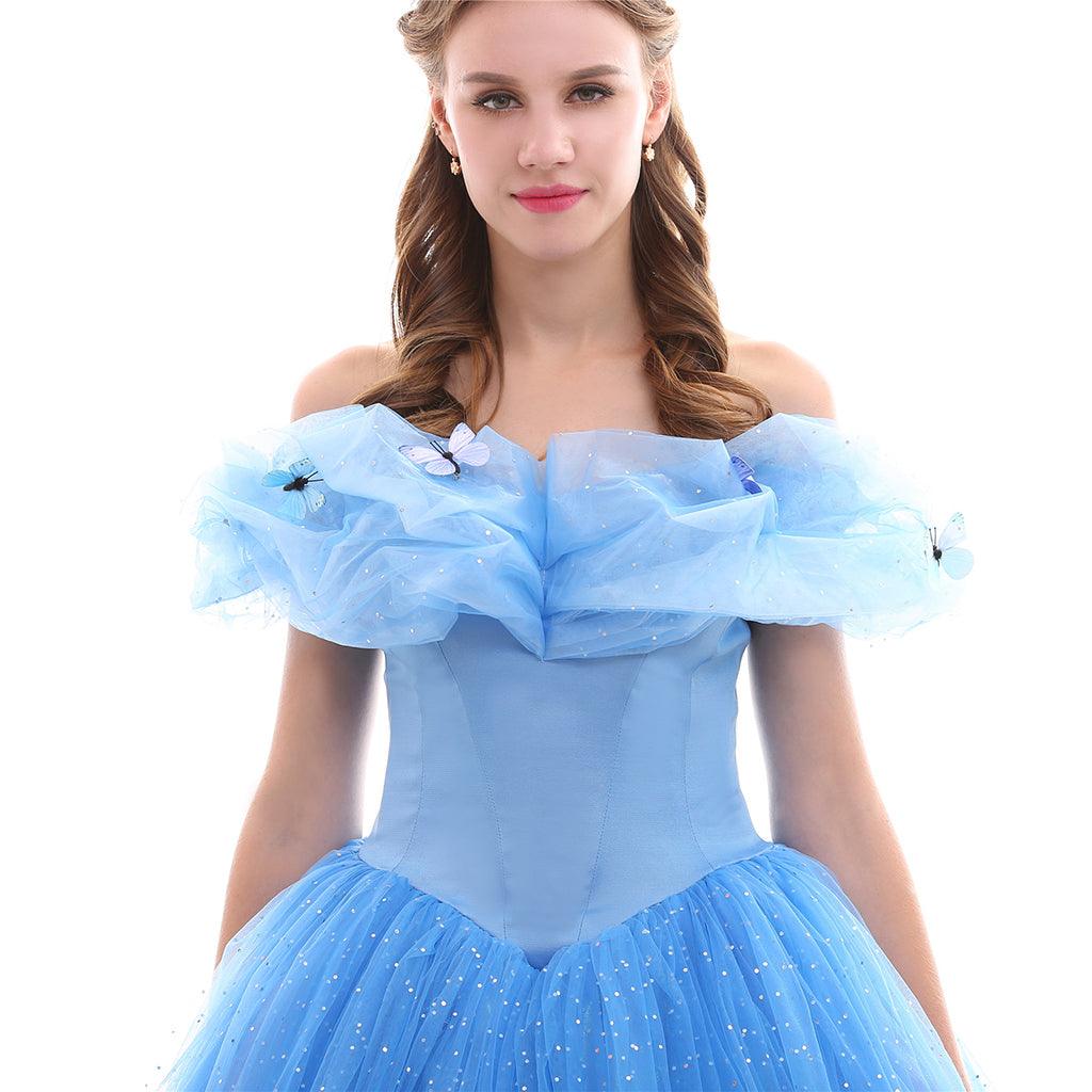 Disney Cinderella Princess, Prince, Stepmother, and Maid Cosplay Costume Series