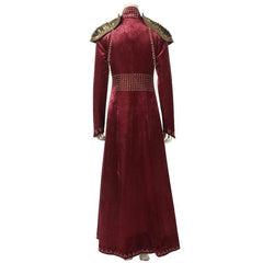 Cersei Lannister Red Dress Cosplay Costume | Custom-Made Game of Thrones Outfit