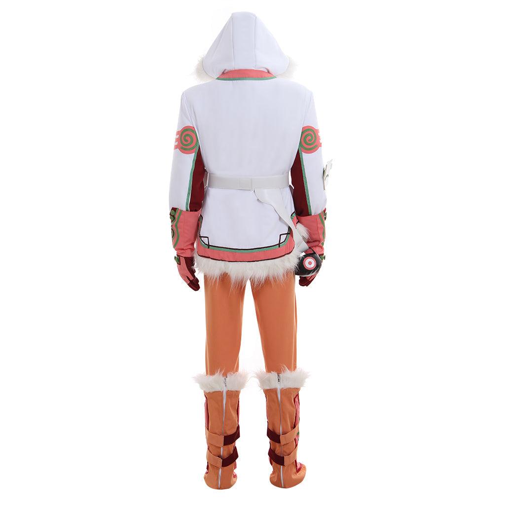 Mei Cosplay Orange Skins Battle Uniform Suit | Fancy Game Costume for Fans