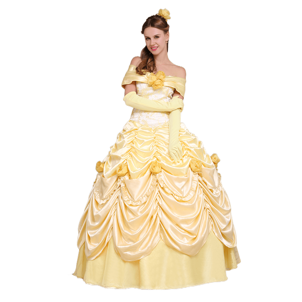 Beauty and the Beast Belle Cosplay Costume Series | Princess Dress for Halloween & Cosplay Events