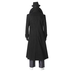 Spiderman Into the Spider-Verse Spider-Man Noir Cosplay Costume with Shoes