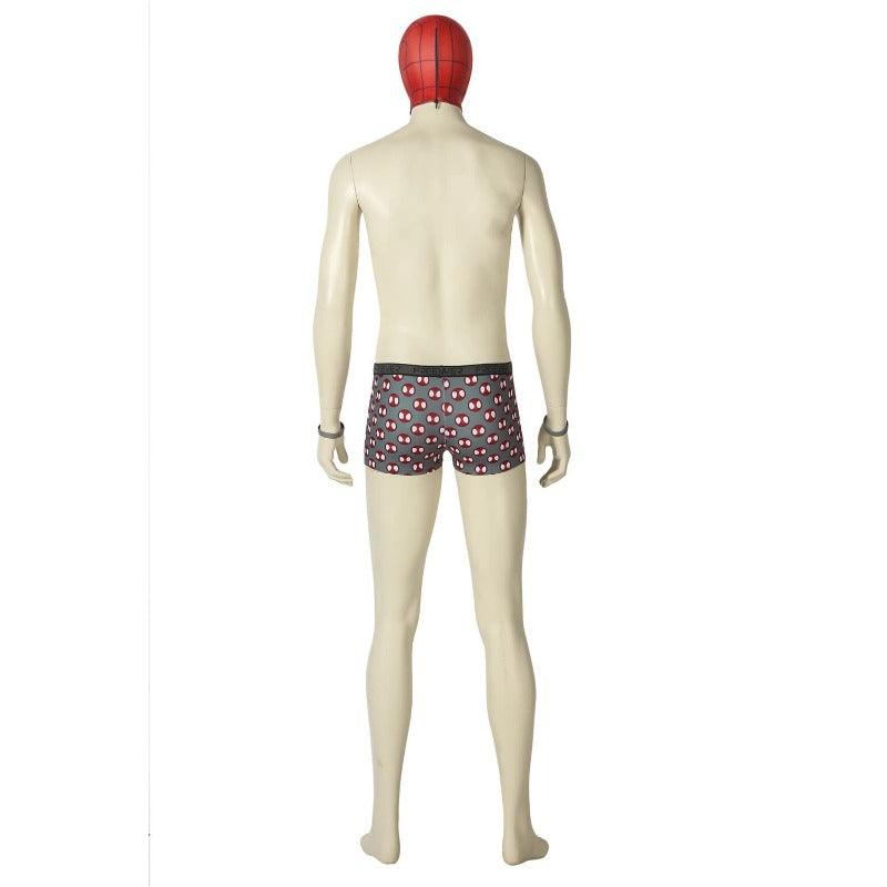 Spider-Man PS4 Peter Parker Cosplay Underpants Superhero Costume for Comic-Con and Halloween