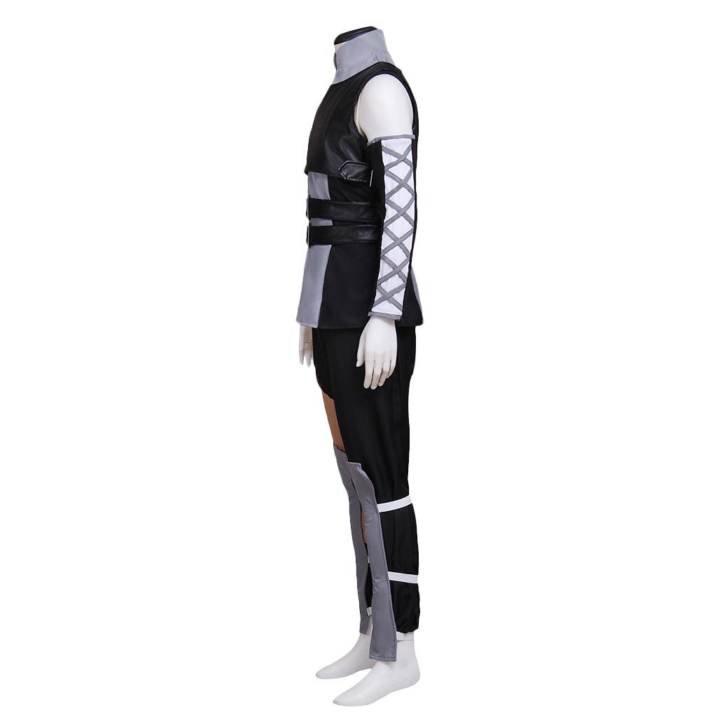 Gaius Cosplay Costume Game Fire Emblem Punk Uniform Suit with Cloak