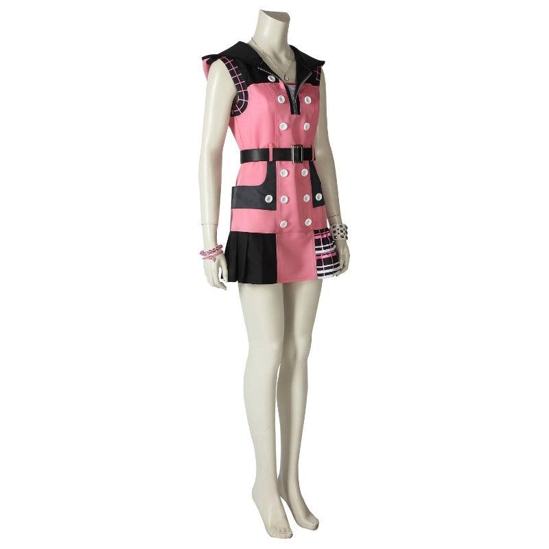 Kingdom Hearts III Kairi Cosplay Costume - Women's Combat Outfit for Halloween & Carnival