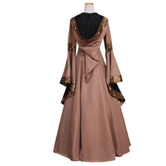 Medieval Retro Dress Scary Halloween Carnival Party Cosplay Costume Victorian Tudor Spanish Noble Dress Regency Dress