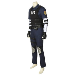 Resident Evil Remake Leon S. Kennedy Cosplay Costume