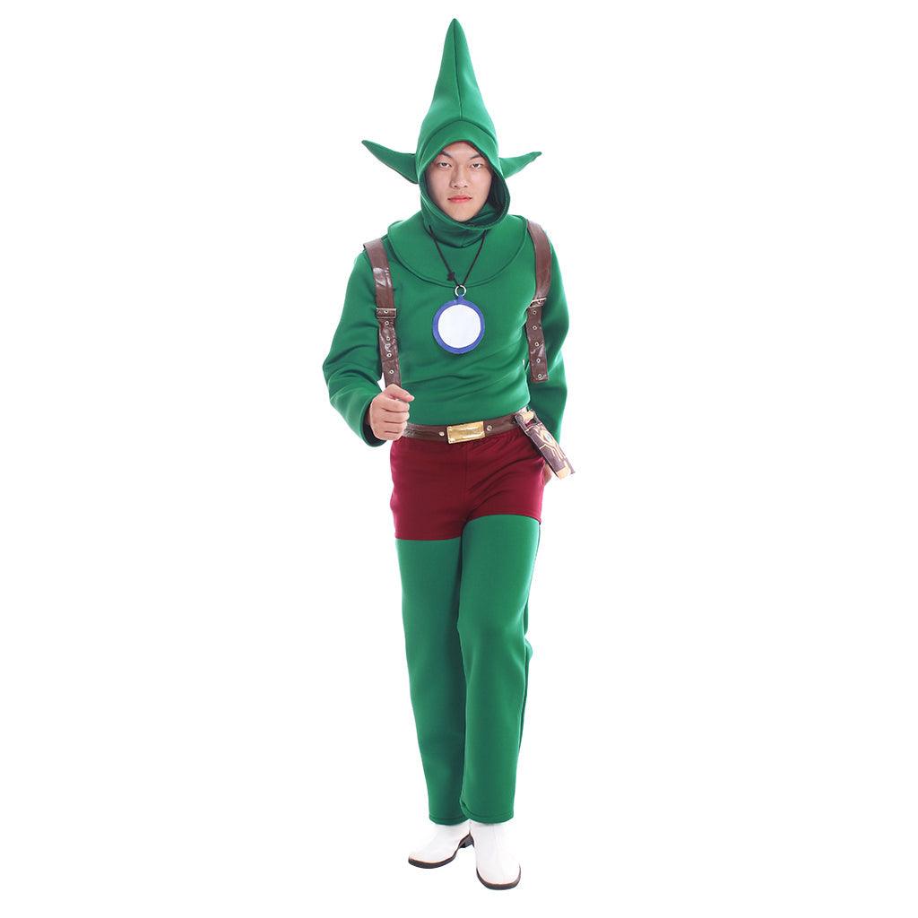 Princess Zelda Link Cosplay Costume – Green Fairy Adventure Outfit for Fans