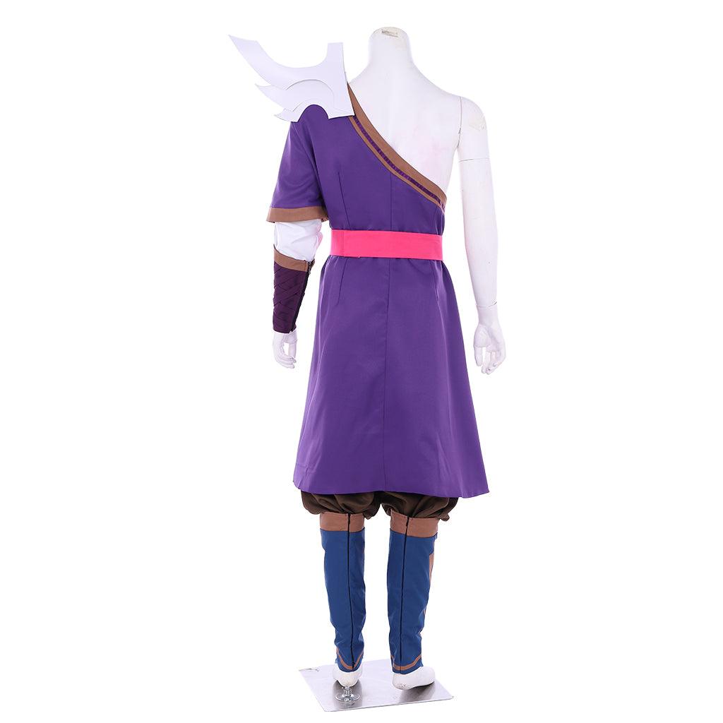 Spirit Blossom Yasuo Cosplay Costume Full Set with Gloves, Shoes Cover, and Accessories