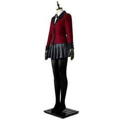 Kakegurui Yumeko Jabami Cosplay Costume - Japanese School Girl JK Uniform for Halloween & Compulsive Gambler Fans