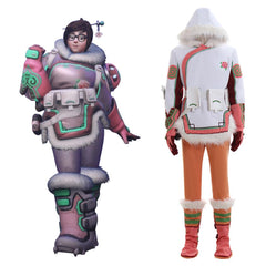 Mei Cosplay Orange Skins Battle Uniform Suit | Fancy Game Costume for Fans