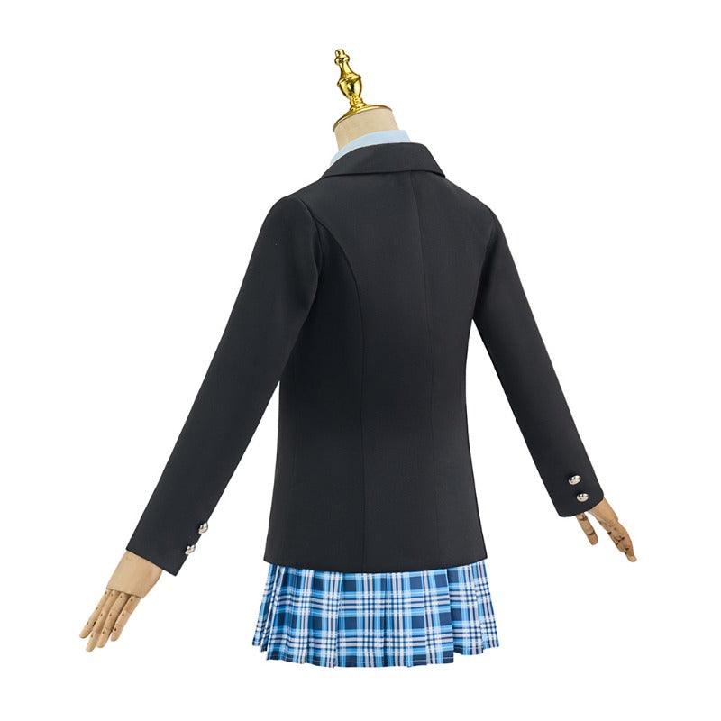 Mia Cosplay School Uniform Women's Blazer Shirt Skirt Outfit - Princess Diaries Costume