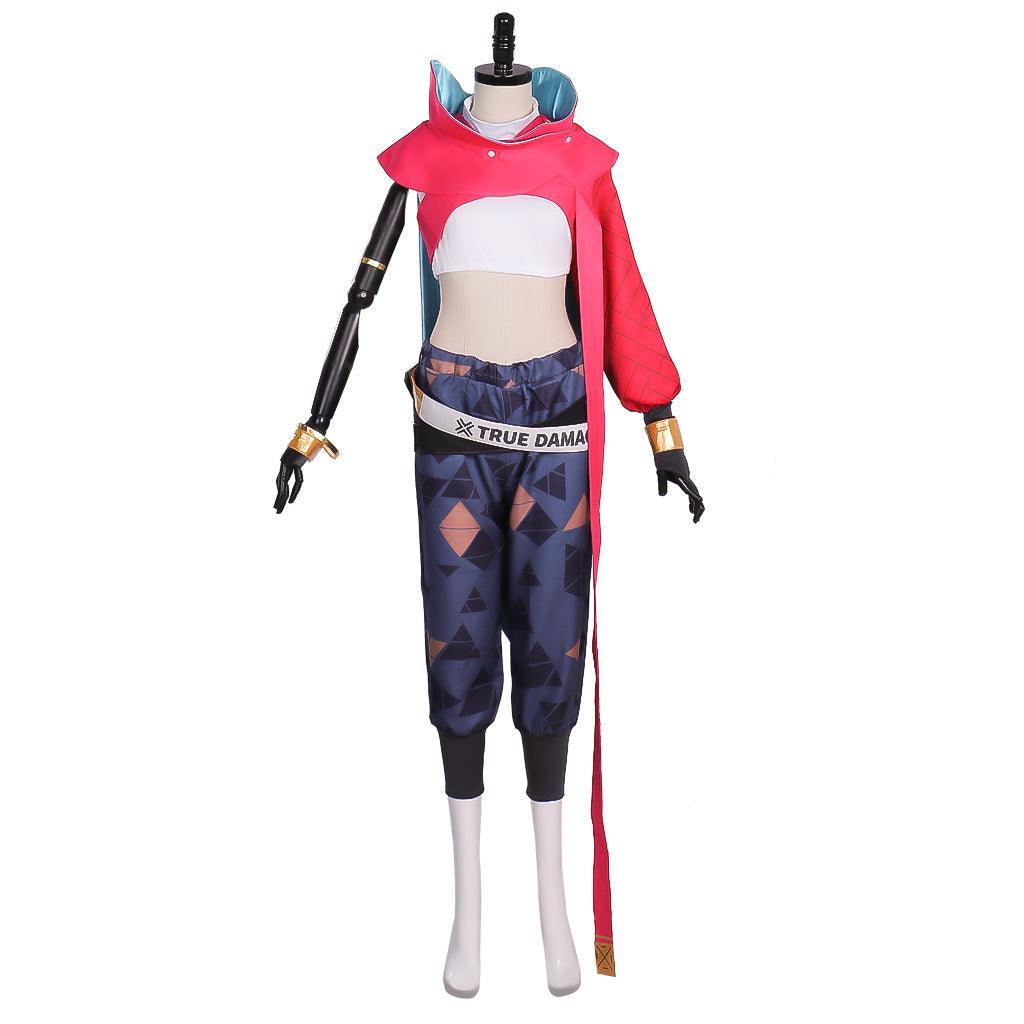 Senna Cosplay Costume Women Sexy Crop Tops Suit with Cape | League of Legends Cosplay Outfit