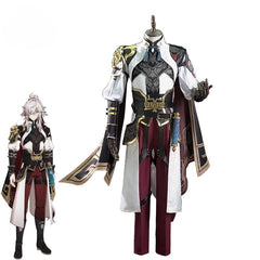 Game Honkai Star Rail Jing Yuan Cosplay Costume Gorgeous Handsome Men Rider Cosplay Suit Halloween Carnival Party Suit