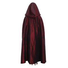 Victorian Red Cloak Halloween Cosplay Costume