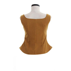 Ladies Gothic Renaissance Bodice Waistcoat Leather Vest