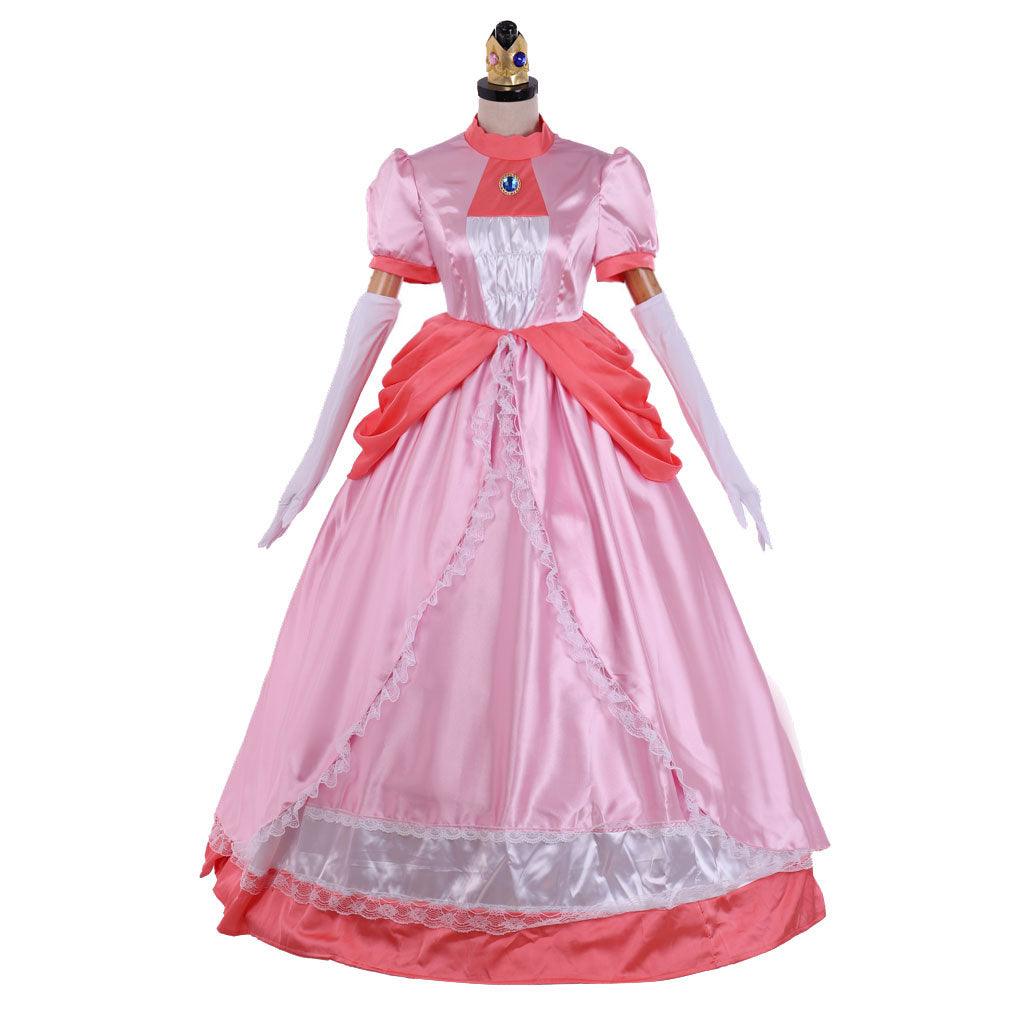 Pink Sweet Princess Peach Cosplay Costume for Women | Game Cosplay Series by Coscomos