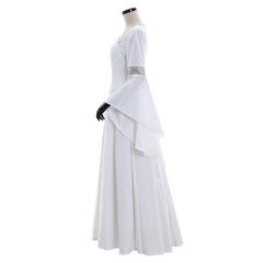 White Medieval Dress Renaissance Medieval Princess Costume Retro Medieval White Wedding Dress Cosplay Costume