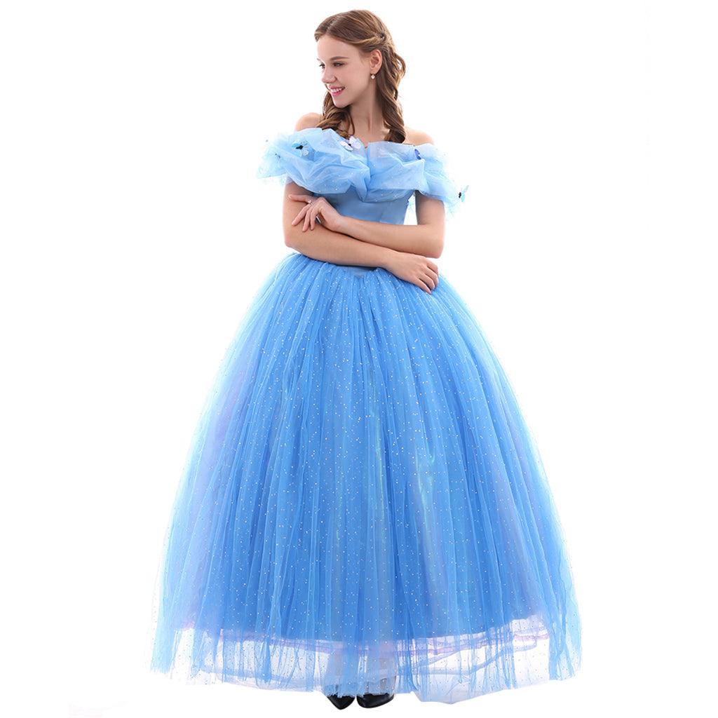 Disney Cinderella Princess, Prince, Stepmother, and Maid Cosplay Costume Series