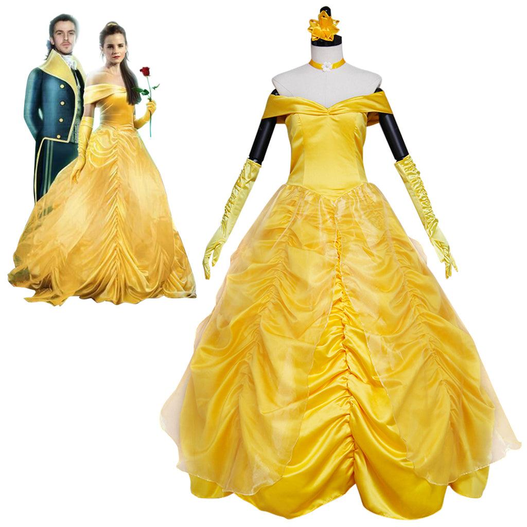 Beauty and the Beast Belle Cosplay Costume Series | Princess Dress for Halloween & Cosplay Events