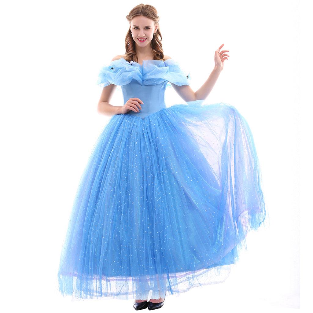 Disney Cinderella Princess, Prince, Stepmother, and Maid Cosplay Costume Series