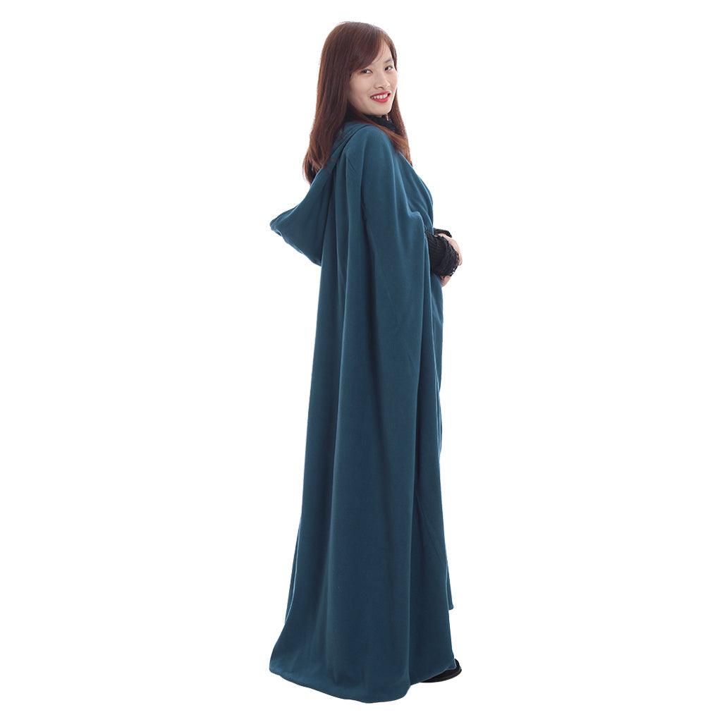 Winter Cloak Hooded Trench Coat Women Gothic Cape Women Trench Coat Open Front Cardigan Jacket Coat Cape Cloak Poncho Plus