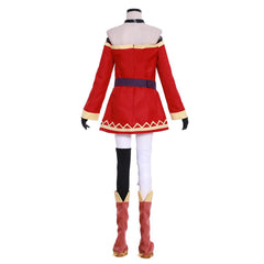 KonoSuba Megumin Arch Wizard Witch Red Halloween Cosplay Costume