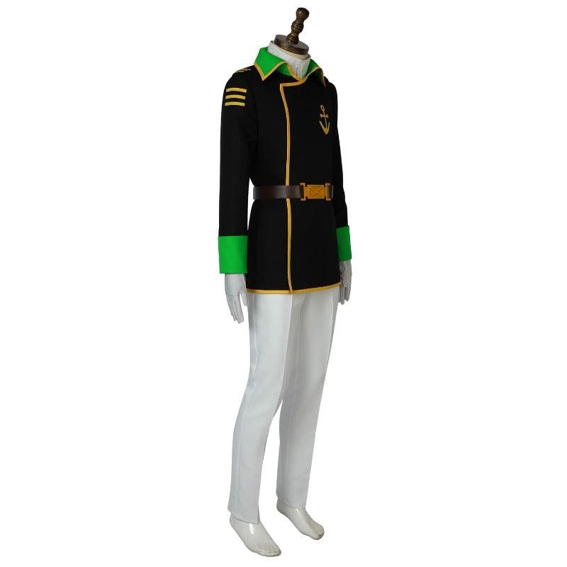 Space Battleship Yamato Uniform Cosplay Costume for Halloween