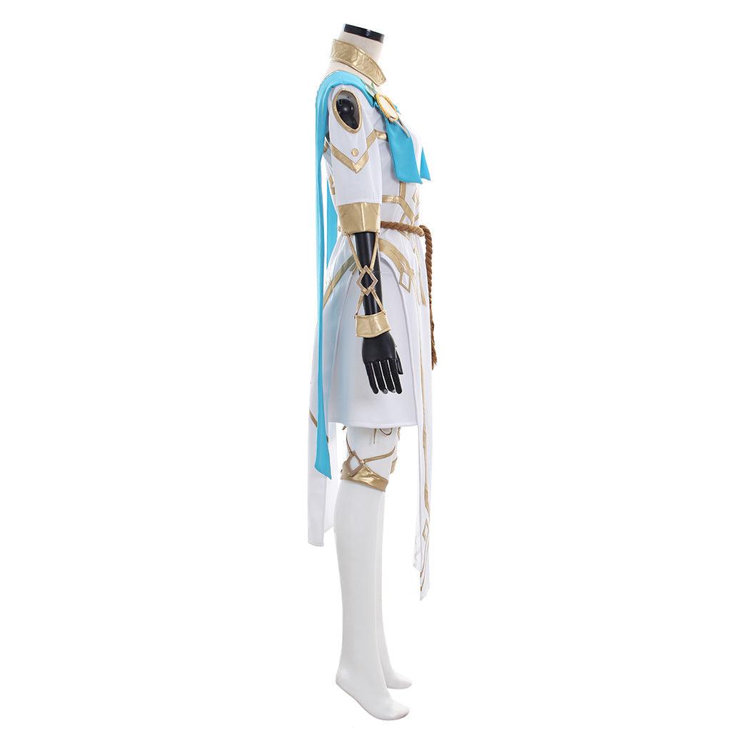 Overwatch Mercy Victory Cosplay Costume Angela Ziegler Summer Games Skin Outfit Full Set