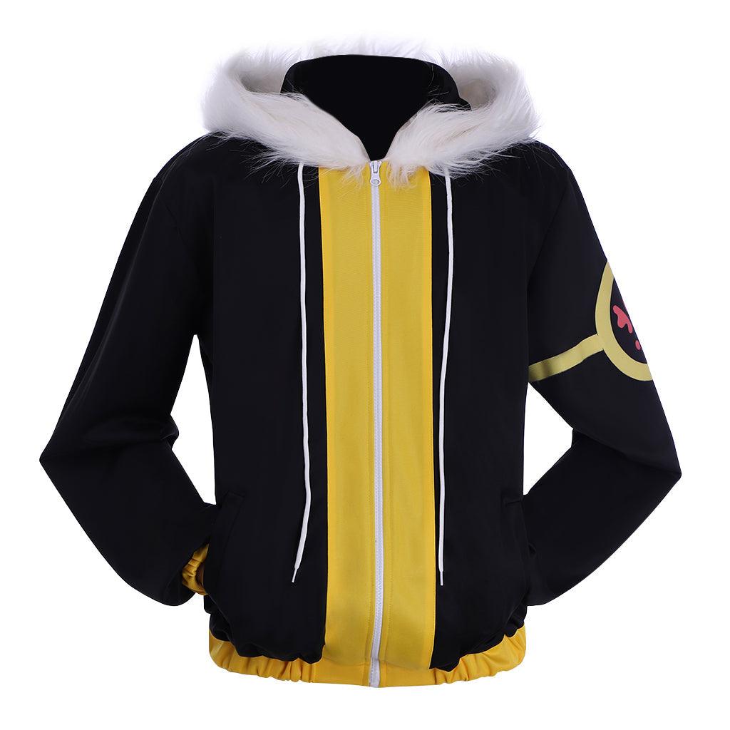 Frisk Cosplay Costume Anime Undertale Hoodie Role Play Outfit for Fans