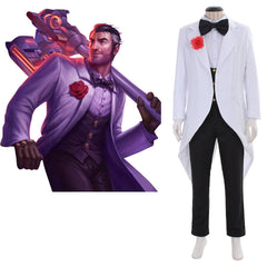 LOL Debonair Jayce Cosplay Costume - The Defender of Tomorrow Uniform