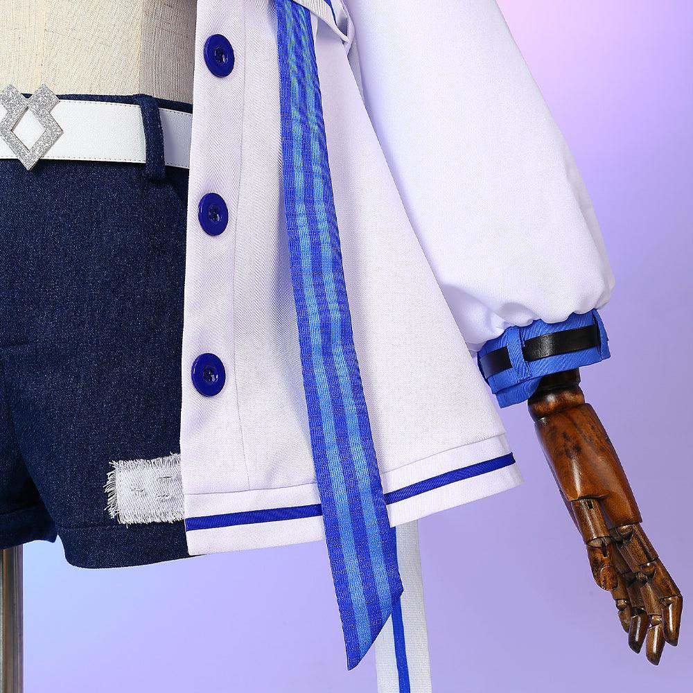 Genshin Impact x Lawson Collaboration Yoimiya Cosplay Costume - Game-Inspired Outfit