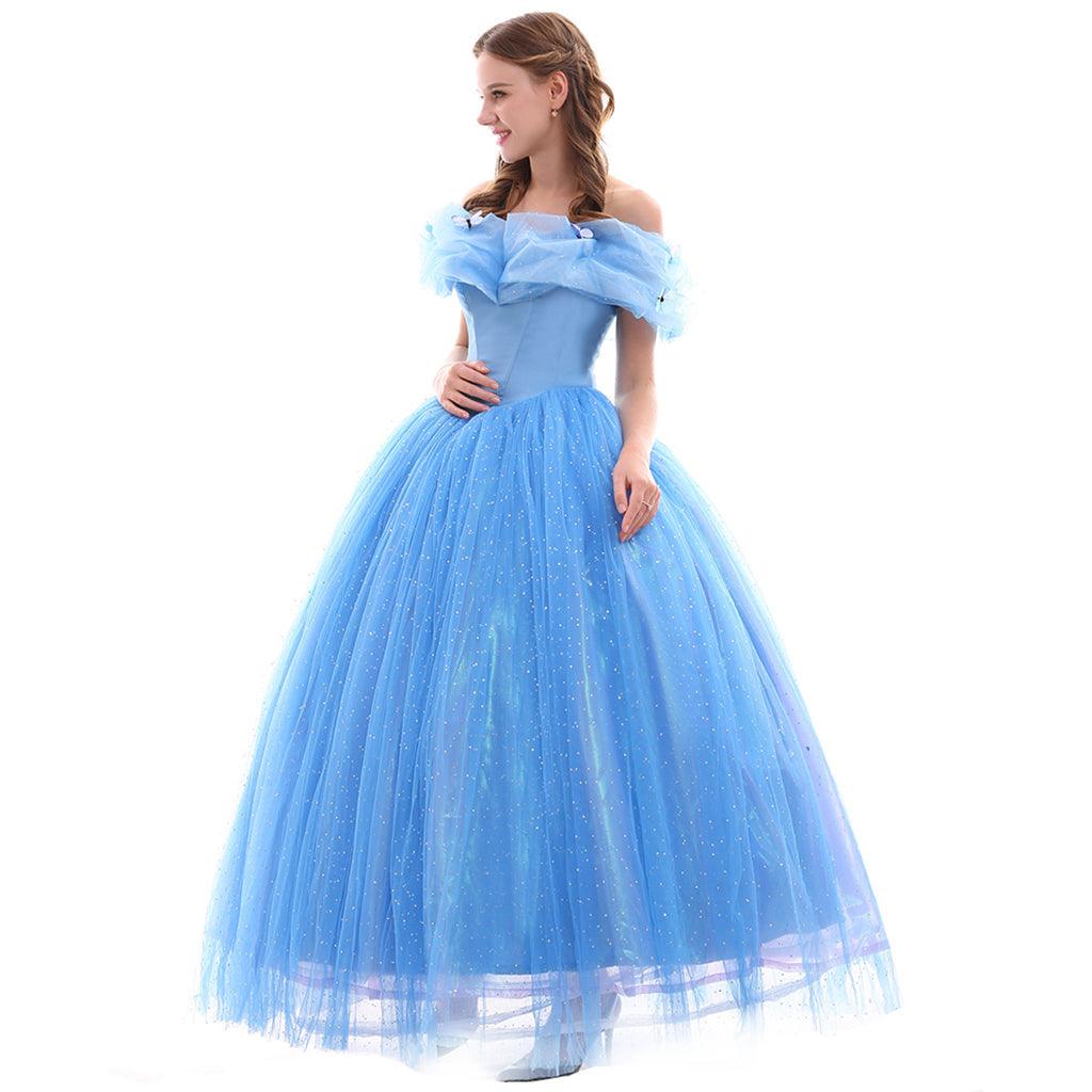 Disney Cinderella Princess, Prince, Stepmother, and Maid Cosplay Costume Series