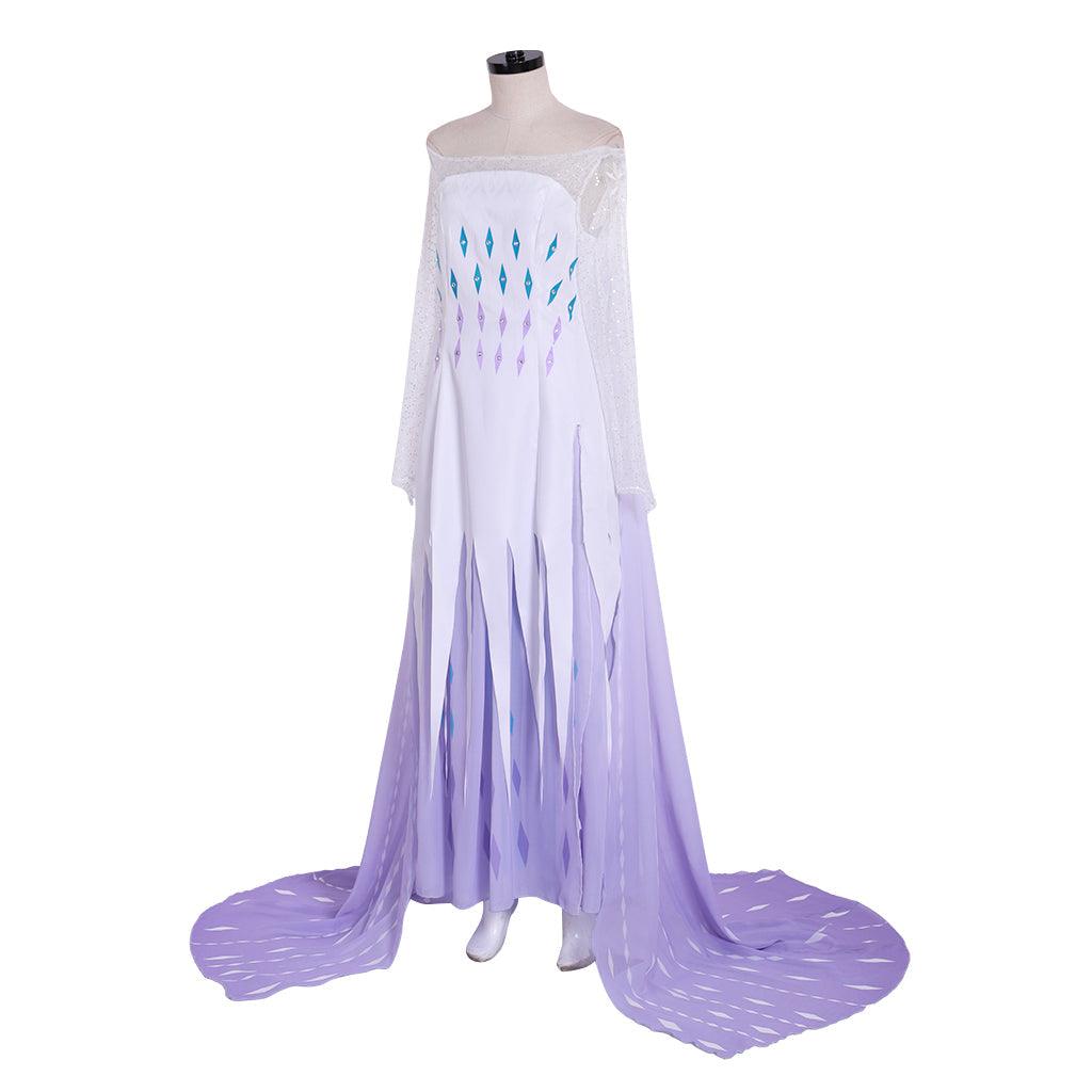 Ice Snow Queen 2 Elsa Cosplay Costume | Adult Women’s Princess Dress for Halloween & Carnival Parties