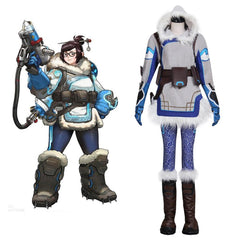 Mei Cosplay Soldier Costume | Fantasia Battle Uniform Suit | Game Cosplay Series