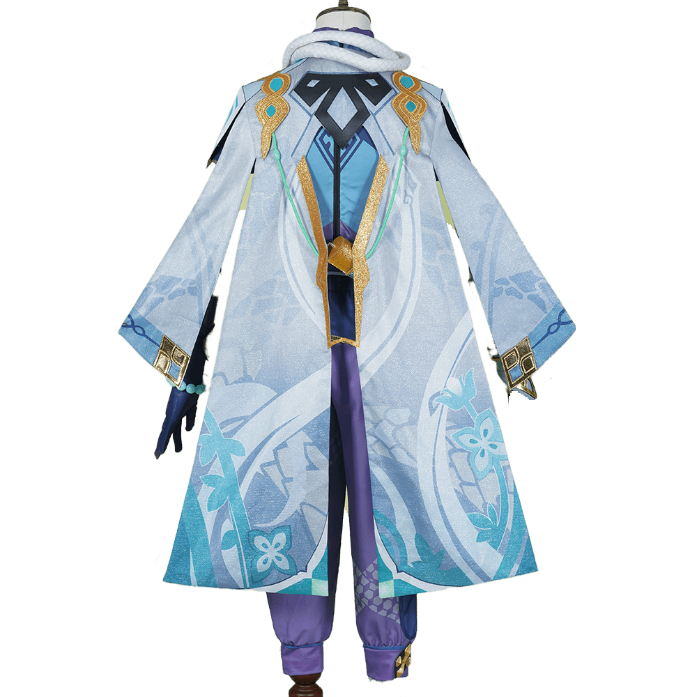 Genshin Impact Baizhu Cosplay Costume – Immersive Game-Inspired Outfit for Men