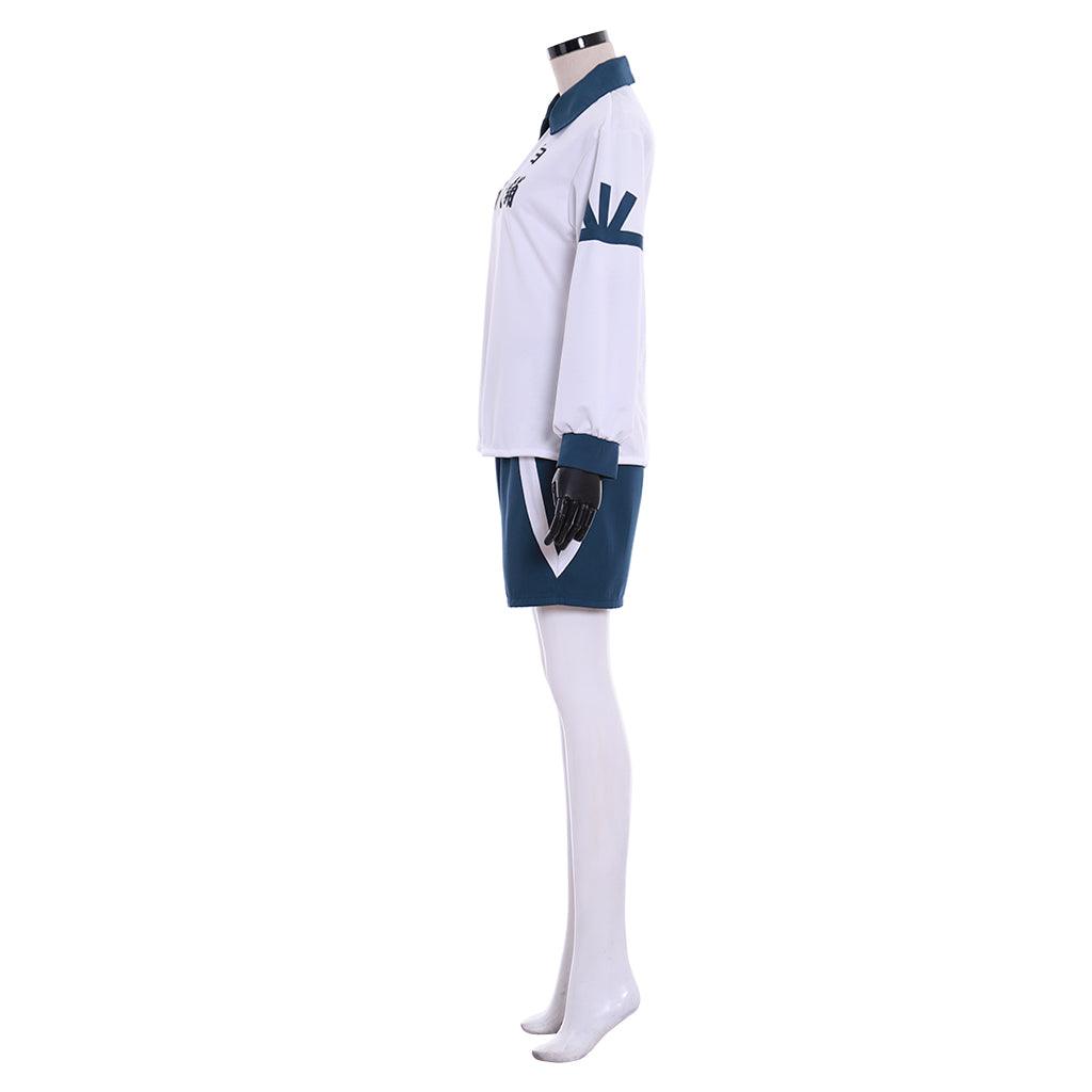 Inazuma Eleven Shirou Fubuki Cosplay Costume - White Love Academy Summer Soccer Uniform