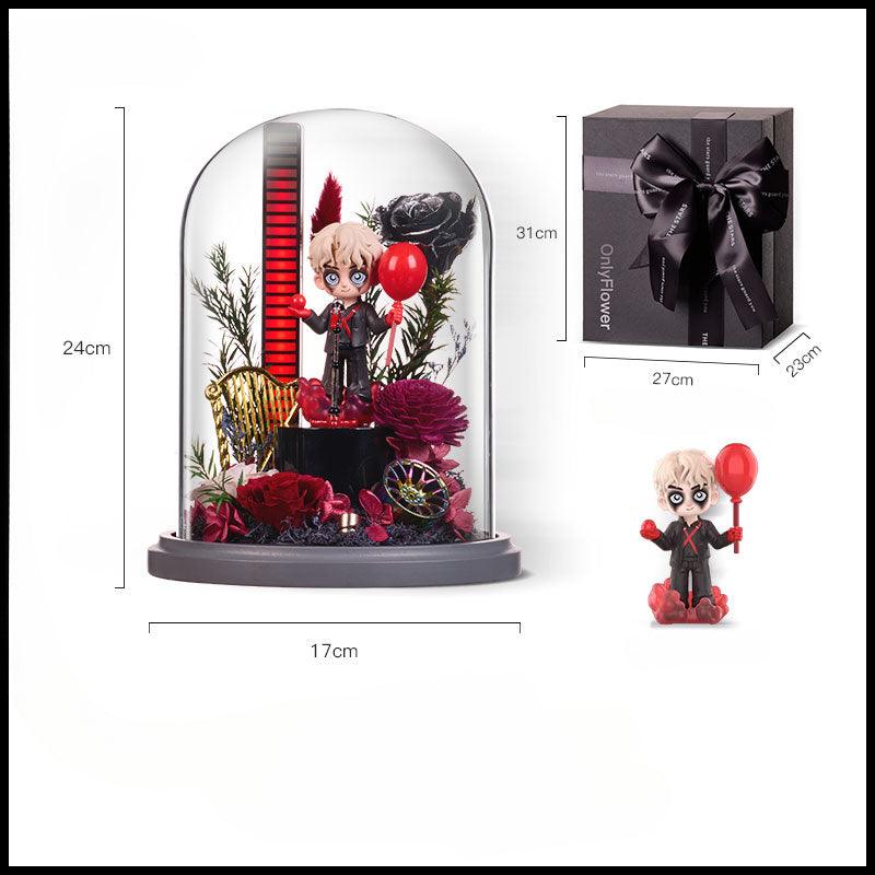 Wang Jia'er Eternal Rose Figurine Gift Box - POPMART Birthday Gift for Her