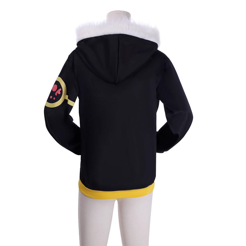 Frisk Cosplay Costume Anime Undertale Hoodie Role Play Outfit for Fans