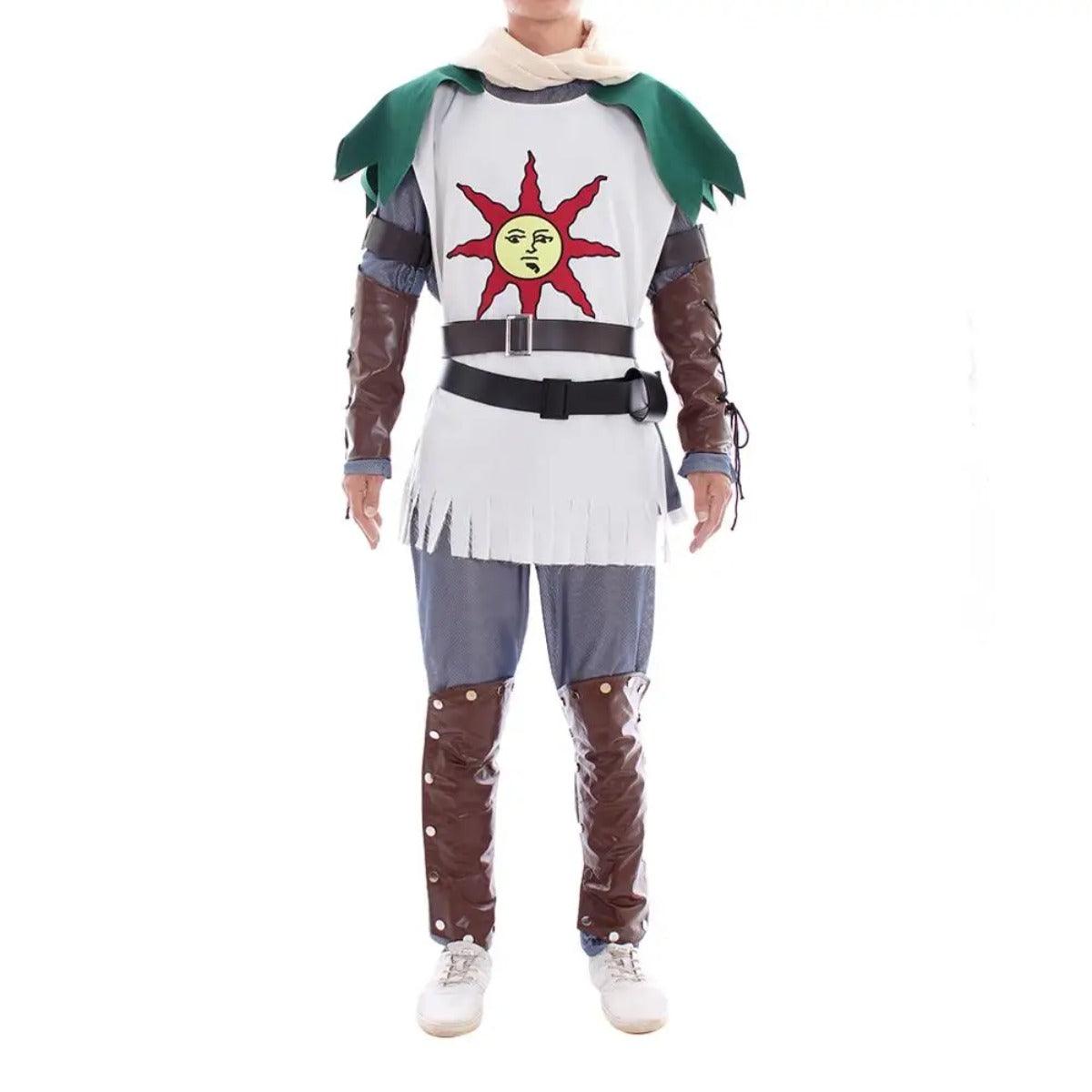 Sun Warrior Solaire Cosplay Costume - Premium Roleplay Outfit for Fans of Dark Souls Anime