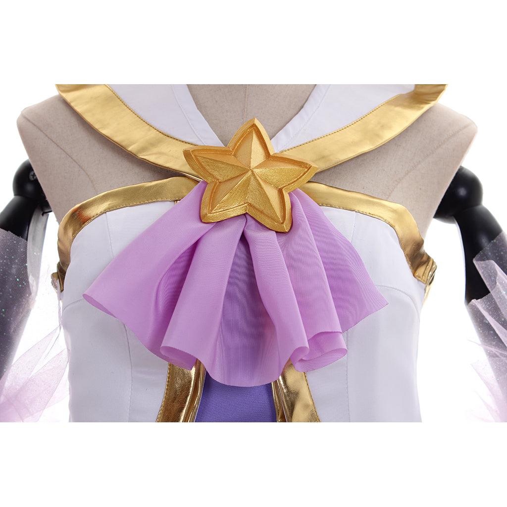 Janna Star Guardian Cosplay Costume | Sexy Combat Uniform Dress for Women | LOL Game Cosplay Outfit