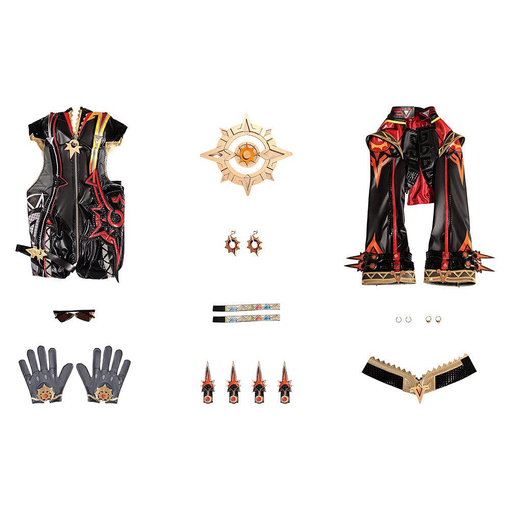 Genshin Impact Marvica Costume Cosplay Outfit for Women - Perfect Replica for Fans