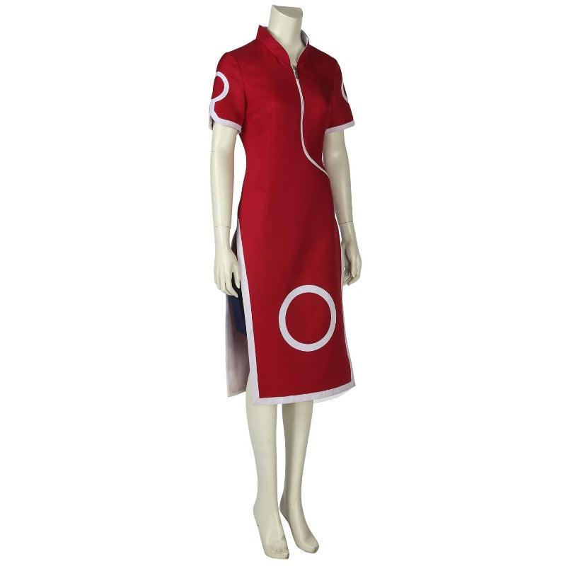 Sakura Haruno Naruto Halloween Cosplay Costume - Anime Character Outfit