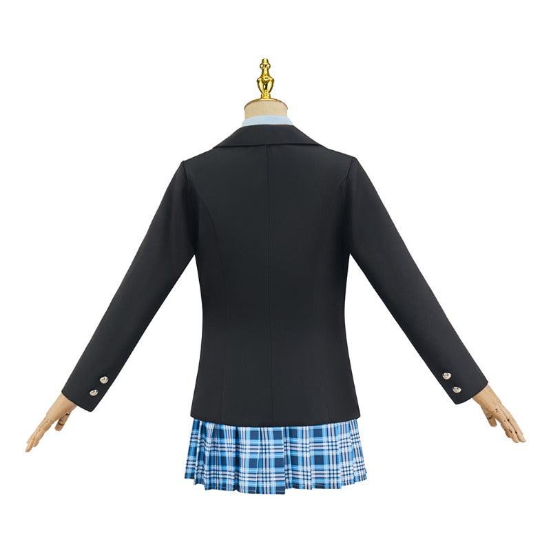 Mia Cosplay School Uniform Women's Blazer Shirt Skirt Outfit - Princess Diaries Costume