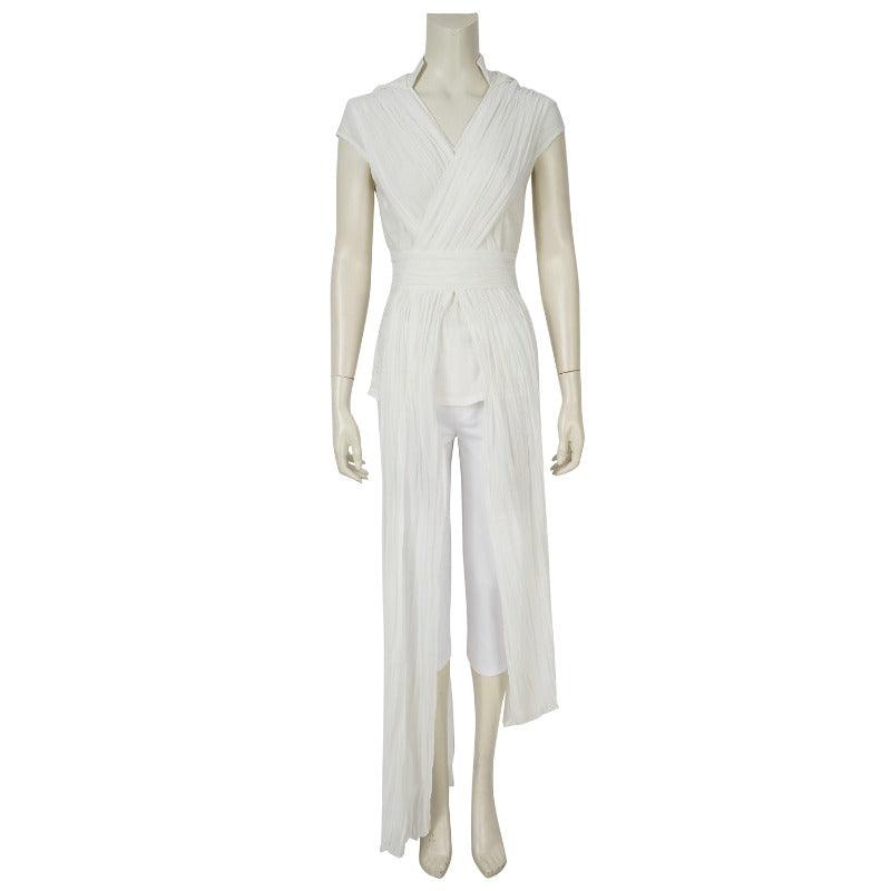 Rey Cosplay Costume Star Wars: The Rise of Skywalker Jedi Outfit for Adults