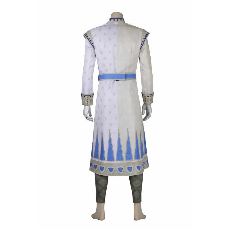 King Magnifico Costume for Men - Rosas Cosplay Cloak, Robe & Belt for Halloween Party