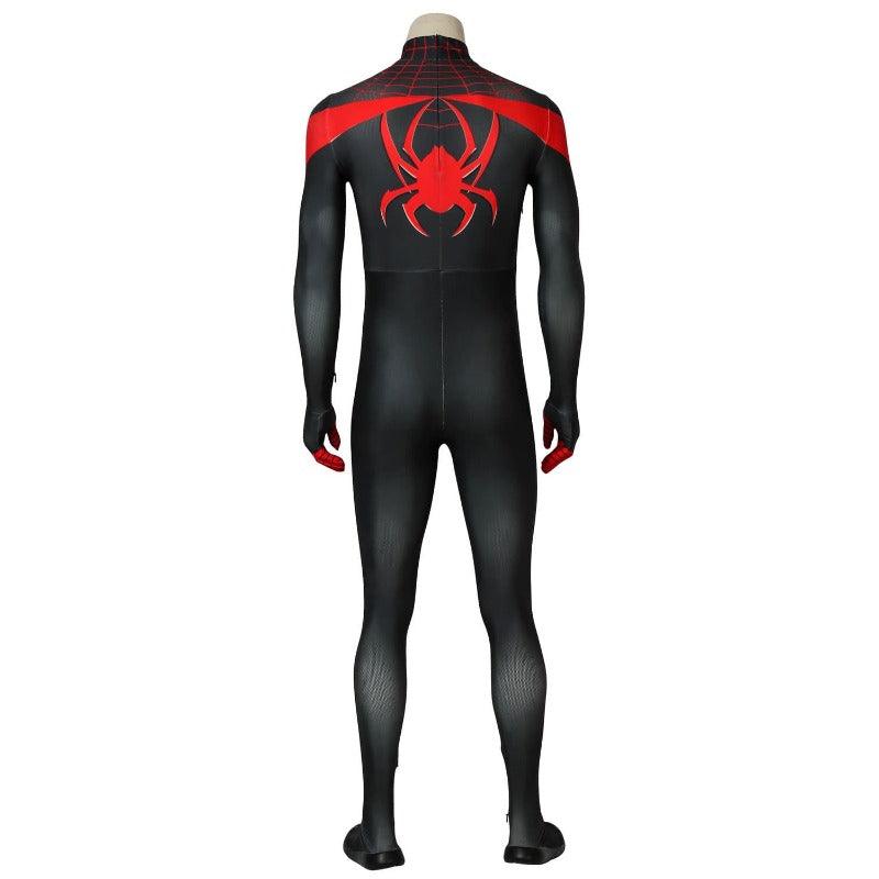 Miles Morales Spider-Man Cosplay Bodysuit 3D Spandex Jumpsuit Halloween Costume