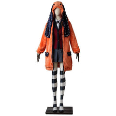 Kakegurui Yumeko Jabami Cosplay Costume - Japanese School Girl JK Uniform for Halloween & Compulsive Gambler Fans