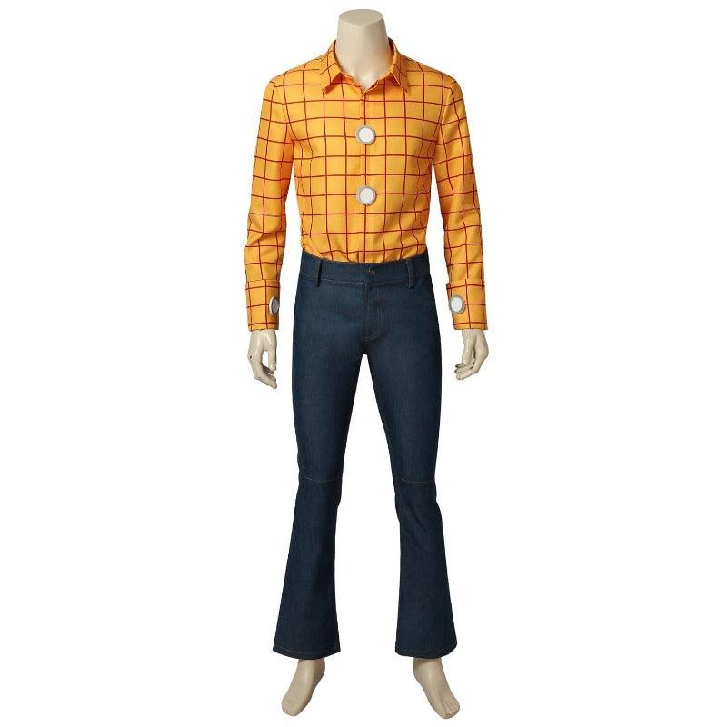 Woody Cowboy Sheriff Costume for Adults - Cosplay Fancy Dress Halloween Outfit