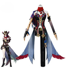 Game Genshin Impact Chasca Cosplay Costume Natlan Flower-Feather Clan Chasca Women Halloween Party Outfit